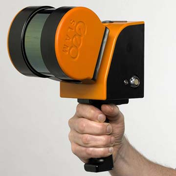 Photo of 3d laser scanner Zeb-Horizon hire cheaper for point cloud scanning service.